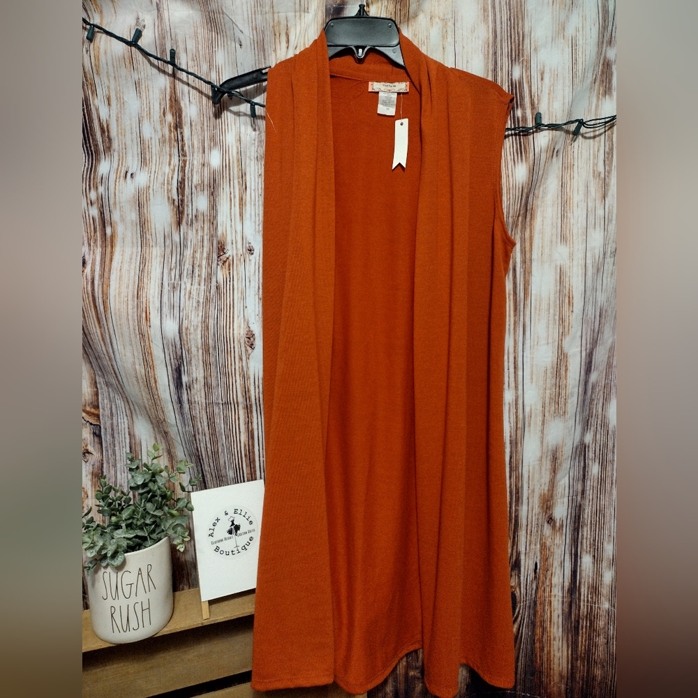 Burnt orange Vest